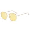 Oleo 3548 Metal Polygon Flat Óculos de Sol Femininos Novos Óculos de Sol Masculinos Drop Ball Óculos