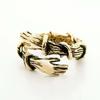 Nuevo amor transfronterizo anillo de abrazo de manos anillo de pareja japonés y coreano anillo abierto simple para hombre y mujer