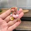 Colgante Corazón de Oso de Cera de Abeja de Segunda Generación Accesorios de Concha de Abeja Reina de Segunda Generación Llavero DIY Colgante para Bolso Colgante Moda