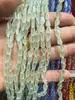 Cuentas retorcidas de 4x7 mm, cuentas sueltas hechas a mano para DIY, materiales para joyería con cuentas de cristal, accesorios para cadena de teléfono, vidrio facetado