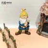 Novos Produtos Transfronteiriços Ornamentos Pequenos para Jardim Externo e Pátio Decorações para Sala de Estar em Casa Artesanato de Resina de Anão Desenho Animado