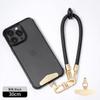 Cordón para teléfono móvil de alta gama, cadena de muñeca, bandolera, antipérdida, trenzado, cordón corto para teléfono móvil, regalo, personalización