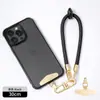 Cordón para Teléfono Móvil Largo Cruzado Cuello Ajustable Anti-pérdida Funda para Teléfono Móvil Cuerda Colgante Cadena de Muñeca Regalo Personalización