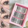 Cílios Postiços Transfronteiriços da Amazon Europeus e Americanos Mais Vendidos DIY Misto Asiático Textura Densa Ampliar Olhos Natural Claro e Frio
