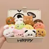 Broche de Peluche de Dibujos Animados para Niñas, Muñeco de Oso Lindo, Pin Fijo, Bufanda, Bolso, Colgante, Accesorios de Ropa