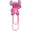 Clips de Papel Coloridos Serie Stitch Temu Diseño de Nicho Lindo Regalo para Agenda Suministros de Oficina Clips de Papel