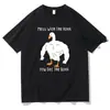 Caliente Te Dan el Bonk Humor Camisetas para Hombre Ganso de Dibujos Animados Camiseta Sh