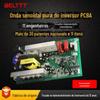 Placa de circuito impresso (PCB) de inversor customizada de fábrica, placa base para inversor solar fotovoltaico, placa nua OEM, onda senoidal pura