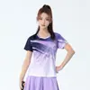 Nuevos Uniformes de Bádminton Conjuntos para Hombre y Mujer Manga Corta Ropa Deportiva Uniformes de Entrenamiento Competición Equipo Verano Secado Rápido Tenis de Mesa Bádminton Uniformes Personalizados