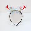 Tocado navideño diadema cuernos de alce hada Mori súper hada transmisión en vivo en línea accesorios divertidos para fiestas disfraz accesorios para el cabello
