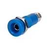 Plug Banana 3mm Cobre Puro Tipo Lanterna Plugue de Segurança Terminal Empilhado Soquete de Segurança 3mm