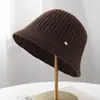 Nuevo Sombrero de Pescador de Color Sólido Simple Sombrero Cubo Sombrero de Adulto para Mujer Estilo Otoño Invierno Se Puede Usar Casual Protección Solar Versátil 43