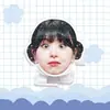 Figurilla de Robot de Viento de Acrílico Caminante de Kim Dahyun y Zhou Ziyu de Twice Mercancía de Celebridad
