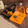 Bolsa Tote de Abóbora de Halloween Festival Fantasma Jardim de Infância Bolsa de Presente Não Tecido Produtos de Halloween Bolsa de Doces Festival Fantasma