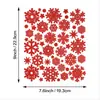 Adesivos de floco de neve com glitter de Natal transfronteiriços, glitter de areia dourada, decorações festivas, sacolas de presente, adesivos de floco de neve de inverno DIY