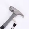 Martillo para Tienda de Campaña con Juego de Clavos, Estacas Largas Extendidas para Lona de Tienda de Campaña, Juego de Martillo Multifuncional para Camping