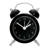 Reloj despertador de metal al por mayor de 5 cm, lindo y creativo, pequeño, para estudiantes y niños, con esfera de reloj intercambiable y logotipo, reloj de cuarzo