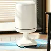 Lixeira de Pernas Altas com Estilo Vintage, Tampa, Rodas e Abridor de Tampa Tipo Prensa, Adequada para Sala de Estar, Quarto e Cozinha, Elimina a Necessidade de se Abaixar para Jogar o Lixo