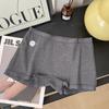8812 Cueca Boxer Probiótica Simples para Meninas, Floral Algodão Puro 7A Proteção Antibacteriana na Virilha Calça de Segurança Duas em Um