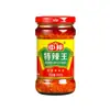 Salsa de ajo y chile china, salsa de chile de Guilin, polvo de sopa picante rey extra picante, adecuado para servir con comidas, olla caliente y fideos