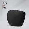 Soporte lumbar para coche cojín lumbar respaldo asiento de coche terciopelo piel de venado almohada lumbar reposacabezas cojín lumbar para coche