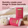 Comercio Exterior Todo Inglés Barra de Cera para el Cabello Rosa Estilizado Suave Fijación Duradera No Daña la Calidad del Cabello Cera para el Cabello Suave