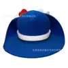 Sombrero de mezclilla con lentejuelas tridimensionales 3D, material de esponja, accesorio para la cabeza de disfraz de carnaval, apto para adultos y niños