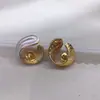 Joyas hechas a mano DIY aretes de perlas, soportes vacíos para aretes de perlas, accesorios para aretes estilo corte francés al por mayor