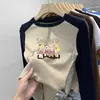 Camiseta Interior Térmica de Forro Polar para Niñas, Manga Larga Raglán, Cálida para Otoño Invierno, Casual, Tallas Mediana y Grande para Niños, Cuello Redondo, Camiseta Superior Cepillada