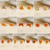 Brincos de Resina Simulação Biscoito Pão Tridimensional Doces e Fofos Design de Nicho Personalidade Moda Versátil