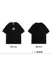 Camiseta Trendy Americana 2024 para Mujer, Talla Petite, Hombro Normal, Manga Corta, Diseño de Verano, Top Oversize de Media Manga para Mujer