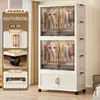 Armario para Bebé Engrosado Gabinete de Almacenamiento de Ropa Infantil Armario Plegable para Ropa Infantil Uso en Dormitorio Hogar Gabinete Plegable para Almacenamiento de Ropa