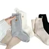 Meias Femininas de Outono e Inverno Cor Sólida Forradas com Lã Grossas Quentes Cano Médio Estilo Japonês Coração Inverno Terry Slouch Meias para Gestante