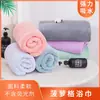 Toalla de Baño con Patrón de Piña, Tejido de Punto de Coral Fleece, Suave y Absorbente, Adecuada para Hombres y Mujeres, No Suelta Pelusa Fácilmente, Toalla Cuadrada Grande, Venta al por Mayor desde el Fabricante