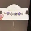 Collar Colgante Ovalado de Zirconia Nicho Lujo Ligero Diseño de Gama Alta Pulsera Temperamento de Moda Joyería de Mano Versátil para Mujeres