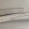 Material de ratán de papel DIY hecho a mano al por mayor/Rama de flor varilla/Alambre de hierro forrado en papel 60 cm alambre de hierro blanco plateado marrón