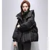 Ropa de Algodón de Invierno para Mujer 2026 Nuevo Estilo Engrosado Cálido con Capucha Abrigo de Algodón Corto Holgado Persona Pequeña Abrigo Tipo Pan Ropa de Abrigo
