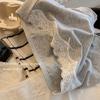 10A bóxer de entrepierna extendida de cintura media-alta ropa interior de encaje para mujer antibacteriana sexy cadera mujer sin costuras 2025 nuevo