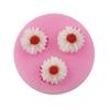 Molde de silicona para hacer pudín de gelatina y pasteles de caramelo con forma de flor, ideal para hacer tú mismo, molde para hornear chocolate.