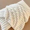 Par de Fronhas de Pelúcia de Pelo de Coelho para Inverno, Espessadas com Veludo de Leite, Capa para Enchimento de Travesseiro de Fleece Coral, Peça Única