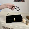 Bolso de Axila de Nicho para Mujer 2025 Nuevo Otoño e Invierno Estilo Coreano Bolso de Mujer de Moda y Hermoso Bolso de Hombro de Moda Cerradura Bolso Cuadrado Pequeño