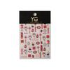 YITU Figura de Hormiga Año Nuevo Pegatina para Uñas Bolsa de la Suerte Árbol del Dinero con Pegatina Decorativa Adhesiva para Uñas YT4582