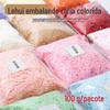 Acessórios para Embalagem Prontos, Papel Rafia Picado Colorido, Acompanhamento para Caixa de Presente, Enchimento para Caixa de Presente, Grama Fofa Decorativa