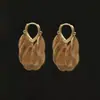Pendientes Largos Europeos y Americanos Huecos de Hoja de Ginkgo, Pendientes de Moda Únicos y Tendencia, Nuevo Modelo 2026, Pendientes de Alta Gama