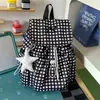 Nova Mochila de Menina Fofa Preguiçosa de Primavera Mochila para Aluno do Ensino Fundamental Moda Nicho ins Mochila Leve para Compras
