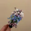 Presilha de Cabelo Flor de Acrílico Super Fada, Fashion, Doce e de Alto Padrão, Presilha Bico de Pato, Acessório de Cabelo Personalizado Versátil de Nicho para Mulheres