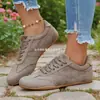 Zapatos casuales ligeros de talla grande para mujer, cómodos, de comercio exterior transfronterizo europeo y americano, planos y versátiles, tallas grandes al por mayor