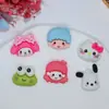 Menino Menina Cartoon sapo resina acessórios Creme Gel acessórios presilha de cabelo capa de celular Bolsa de material DIY feito à mão