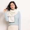 Outono e Inverno nova cor feminina correspondência 100 puro cachecol de caxemira design de favo de mel quente resistente ao frio acessórios ao ar livre