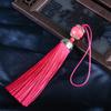 Borla con Cuentas y Cordones para Nudo Chino DIY, Colgantes Estilo Antiguo Palacio para Ropa, Colgantes Brocado Song, Venta Directa del Fabricante